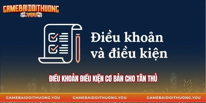 Điều khoản điều kiện cơ bản cho tân thủ
